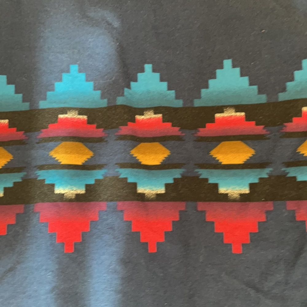 Cattle-core vintage western snap front long sleeve shirt. - Picture 3 of 3
